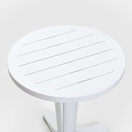 Set of garden furniture "Provence": table round diameter 65 cm + 2 chairs, white-3