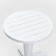 Set of garden furniture "Provence": table round diameter 65 cm + 2 chairs, white