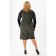 Female dress, size 54, black color, green