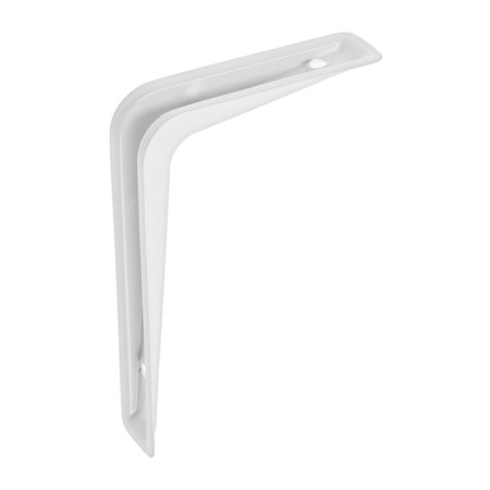 Rectangular bracket 82x120 polymer white, 50 pcs