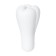 Masterbator Unrealistic Mensmax Orb Durans, TPE, White, 15 cm