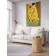 Decorative panel with photo printing "Gustav Klimt Kiss", vertical, size 100x150 cm