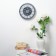 Wall clock, series: interior, "tasco", discrete move, d-25 cm