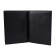 Cover for passport, black color
