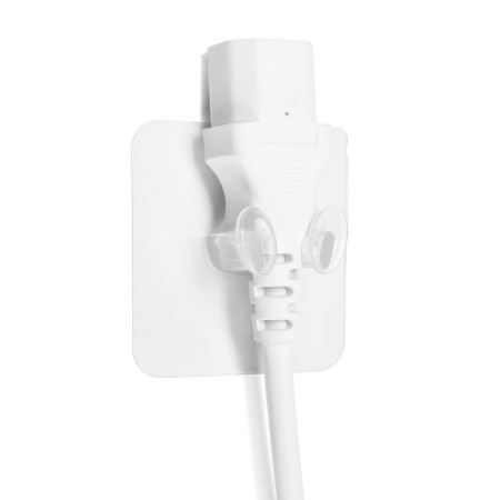 Holder with an adhesive surface of the tundra, 60x60 mm, for a fork, transparent-18