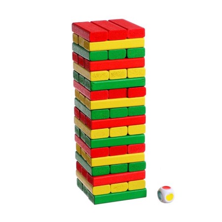 Game for children "Torre mini" (falling tower)-2