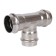 The tee of equivalent Rommer RSS-0013-000042, VPR, D = 42 mm, press, stainless steel