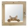 Window 80x80 cm, "cat", single -chamber double -glazed window, seal, needles