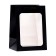 Gift package, with a window, 25 x 18 x 13 cm, black, 1pc.