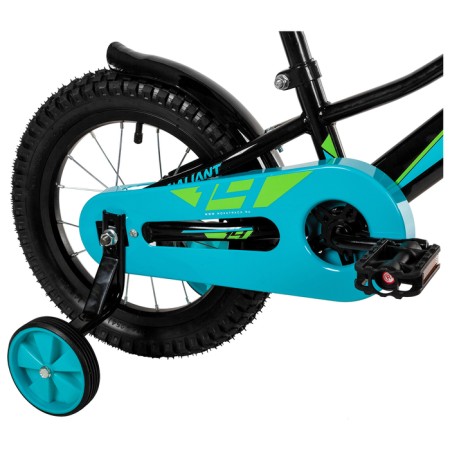 Bicycle 14 "Novatrack Valiant, Black Color-2