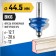Clester's chum bison 28715-44.5, curly No. 4, shank d = 12 mm, 44.5 x 28 mm