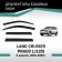 Defly window deflectors for Toyota Land Cruiser Prado (J120), 2002-2009, 5 doors