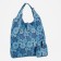 Household bag on the button, the color is blue