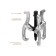 Enlargier of the hinge bison 43318-160, professional, three-legged, 200 mm