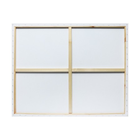 Canvas on a subframe of 1.6x80x100 cm, cotton 100%, acrylic soil, medium -grained, 380g/m²-3