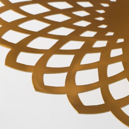 Dining room "Flower", 60 × 60 cm, gold color-2