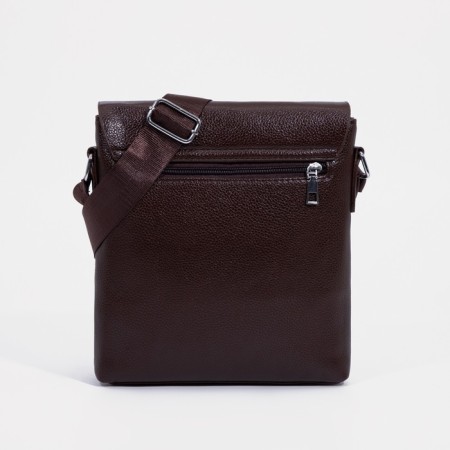 Male bag, brown color-3