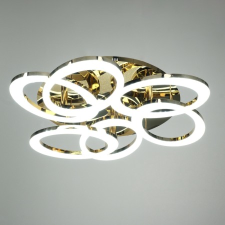 Causteen with PDU "Mons" 6xled 285W 3000-6000k gold 97x97x15 cm-1