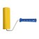 Roller of clamping tundra, rubber, 180 mm, handle d = 6 mm