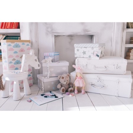 Gift folding box, packaging, “starry joys”, 31.2 x 25.6 x 16.1 cm-6