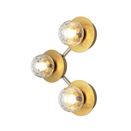 Bra Maytoni Mod331wl-L6BS3K, LED, 6 W, 245x115x330 mm, 610 lm, 3000k, brass