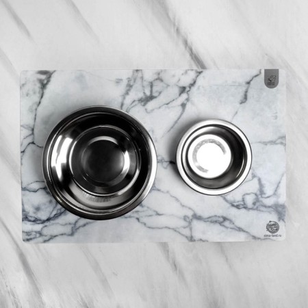 Rug for a bowl "Stone", 43x28cm-2