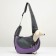 Slide-carrier bag for animals, 42 x 25 cm, purple