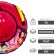 Tubing-vatrushka "Fairytale patrol", TB1-70, case diameter 75 cm