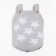 Knitted Knit Kroshka I “Stars” Height 74-80 cm, Gray color
