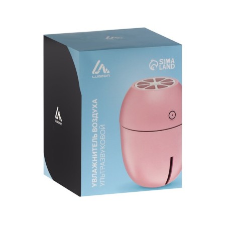 Air humidifier Luazon LHU-09, ultrasound, 180 ml, 2 W, portable, USB, mix-9