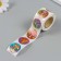 Stick Paper "Mushrooms" d = 2.5 cm 252 pcs in the roll