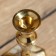 Candlestick 13 cm, brass