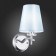 Wall lamp EVOLUCE. Sle105611-01. Permone. 1x40 watts, E14, 14x29 cm, color chromium