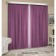 Set of curtains "Canvas", size 200x250 cm, 2 pcs, raspberry color
