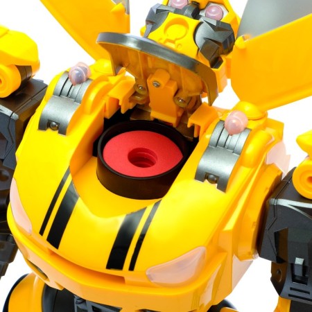 The robot is radio -controlled, interactive, walks, shoots, light effects, Russian voicing-5