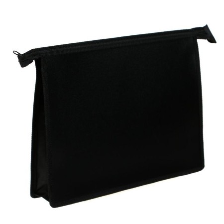 Plastic folder A4, 325 x 230 x 55 mm, lightning from above, calligrata "office", PM-A4-02, 0.5 mm, color, texture "sand", black-1