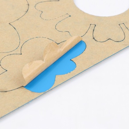 Interior stickers "giraffes", children's, decor on the wall, panel 160 x 82 cm-3