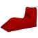Stear "Chelsea", size 88x65x125 cm, red color