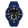 Electronic watches, D-4.9 cm, alarm clock, Caledar, silicone strap, blue