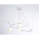 LED LED suspension with a change of lamp and with the control panel Ambrella Light, Linetech, FL66326, G9, 92 W, 6900LUM, 3000-6400K, white, white matte