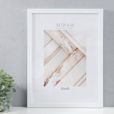 Фоторамка пластик "МИРАМ" 30х40 см, 641862-15 (пластиковый экран)