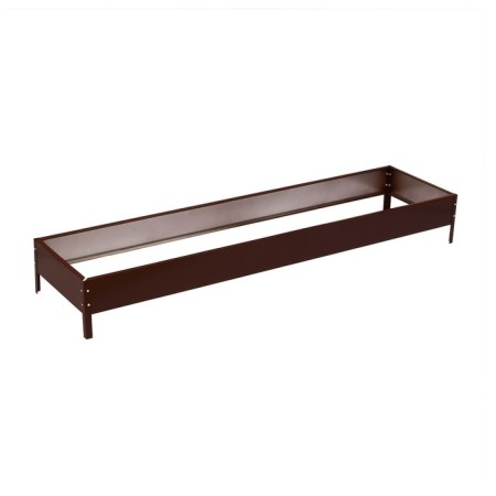 Glocked bed, 195 × 50 × 15 cm, brown, Greengo-7