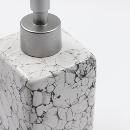 Joy Home liquid soap, ceramics, white marble-1