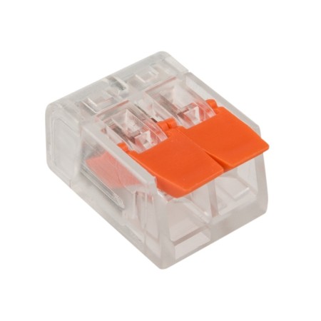 Universal compact terminal of QMS 221-412, 2-wire up to 4.0 mm² (20 pcs./Union) Rexant