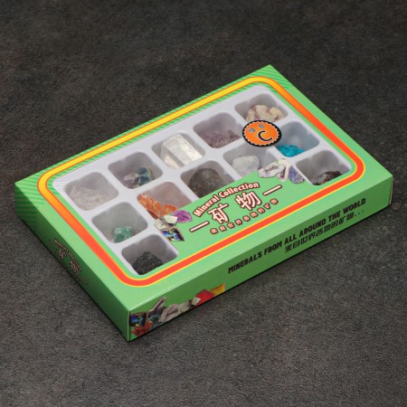 Collection of minerals, 12pcs