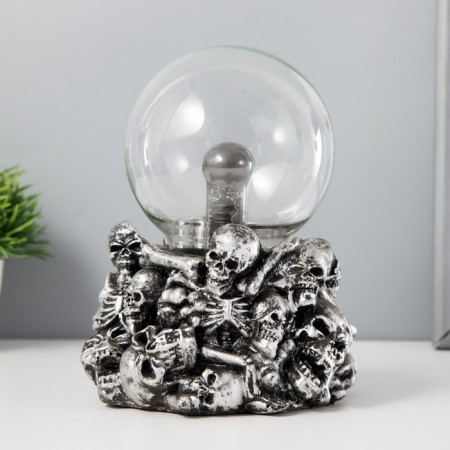 Plasma ball "Hell Fire" gray 13x13x17 cm Risalux