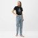 Women's T -shirt "Christmas tree", black color, size 46