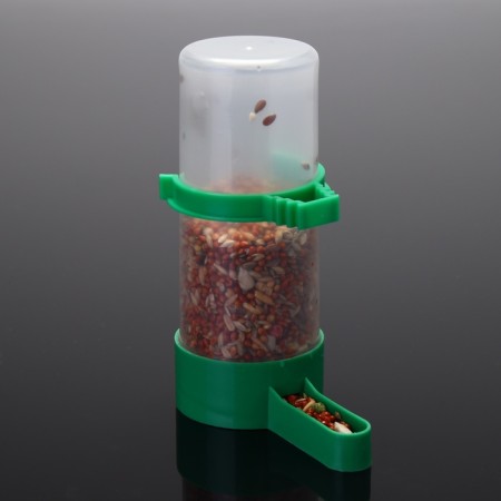 Drill/bird feeder 4 x 12 cm, 140 ml, green-5