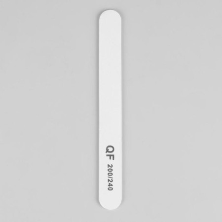 File - emery, abrasiveness 200/240, 18 cm, packing 20 pcs, white color-2