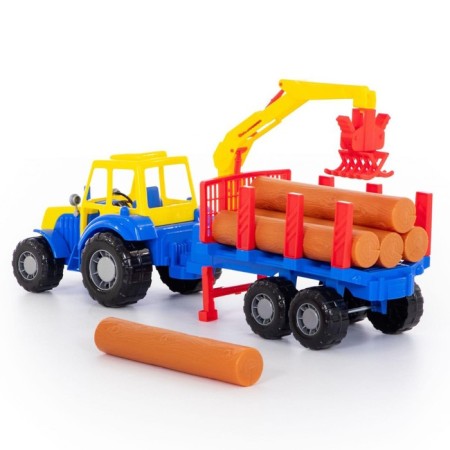 Altai Tractor with a semi-trailer lieutenant-4